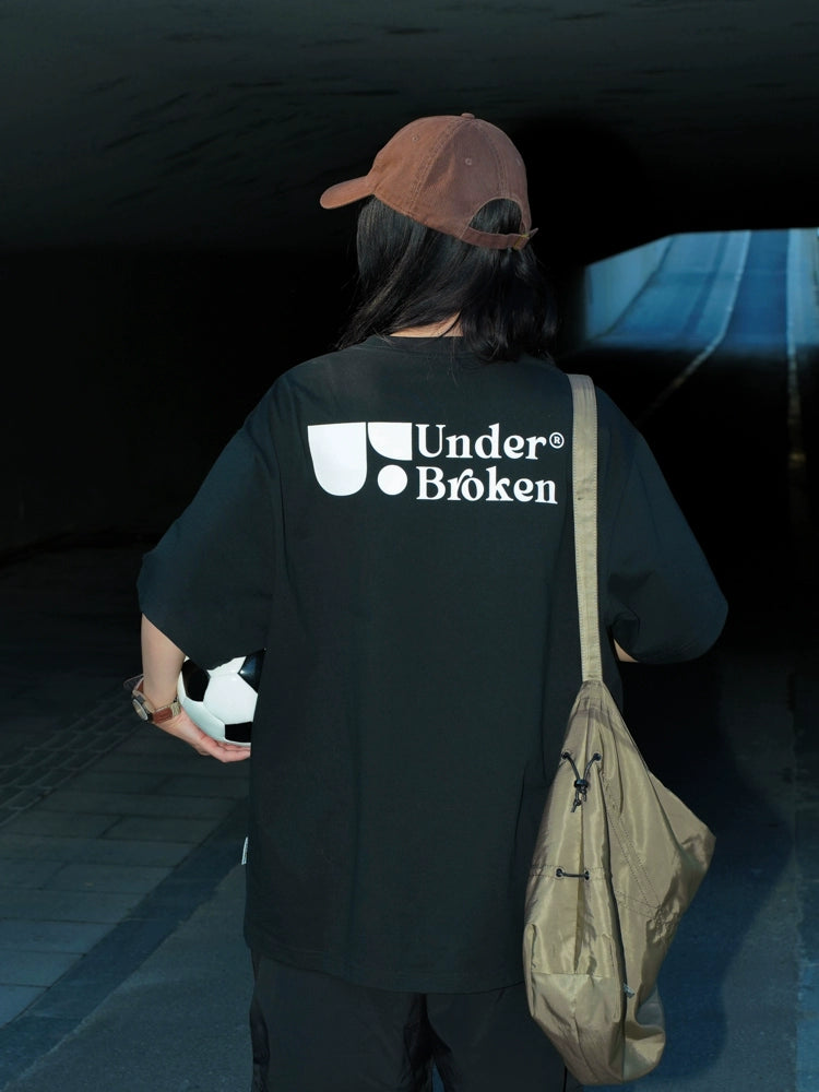 UDBK Symbol Graphic Cotton Short Sleeve Loose T-Shirt 