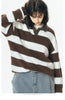 714street　ハーフオープンカラーセーター【7140022】 - .BEL store