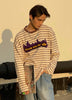 MamaHasGun ペイントロゴ刺繍セーター【MHG075】 - .BEL store