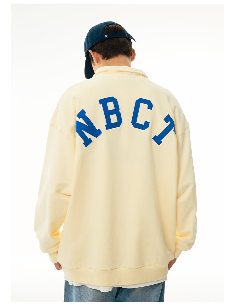 NBCT　ハーフジップスウェット【NBC017】 - .BEL store